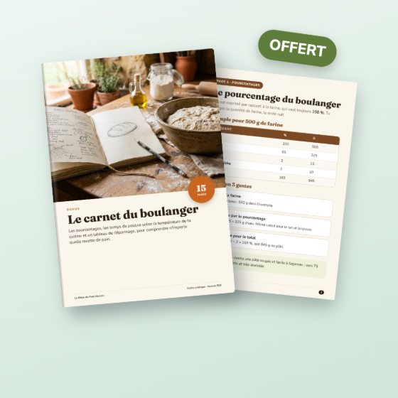 Bonus 1 : Le carnet du boulanger