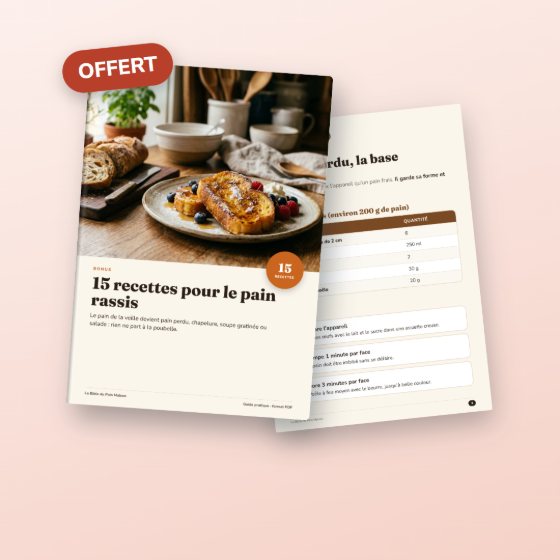 Bonus 2 : 15 recettes pour le pain rassis